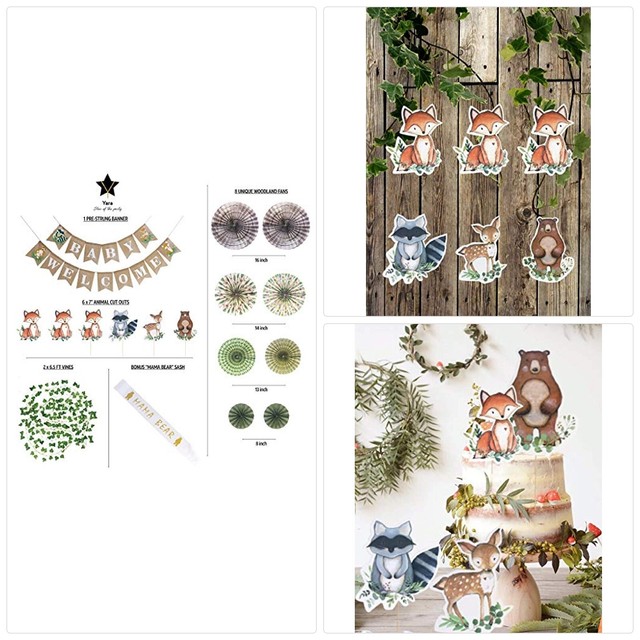 Baby Shower Decorations Gender Neutral For Girl Or Boy Gold Oh