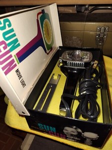 Sylvania Sun Gun Movie Light - Model SG-50 - In Original Box - Works!