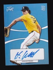 2022 Leaf Perfect Game Just HAGAN WARD 🔥 Auto /8 Platinum