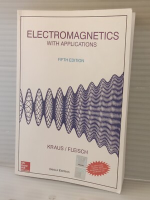 Electromagnetics with Applications by John Kraus 5th INTLED 'Free Ship from USA'
