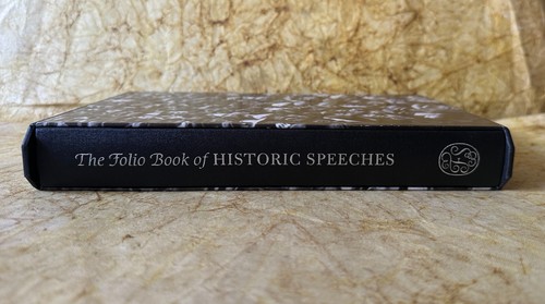 The Folio Book of Historic Speeches : 2007 FOLIO SOCIETY Hardcover Slipcase - Picture 2 of 13
