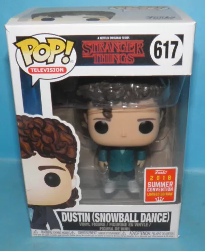 Funko Pop Television Stranger Things Dustin Snowball Dance #617 SDCC Exclusive