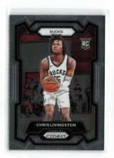 CHRIS LIVINGSTON #156 2023-24 PANINI PRIZM BUCKS RC READ