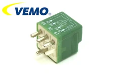 Fuel Pump Relay (30 Amp) (4-Pin) (Green) for Mercedes - VEMO