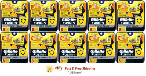 Gillette Fusion ProShield Razor Blade Refill Cartridge Fit FlexBall Power Shaver
