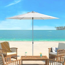 Outdoor Collection Hurst Easy Glide Market Umbrella