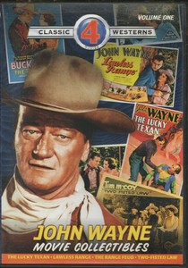 Dvd John wayne movie collection volume 1 the Lucky texan/lawless range/the range feud/two fisted law (625882202023)
