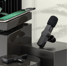 Perwin Mini Wireless Lavalier Microphone for IOS Mobile Phone Iphone 12 13 12P