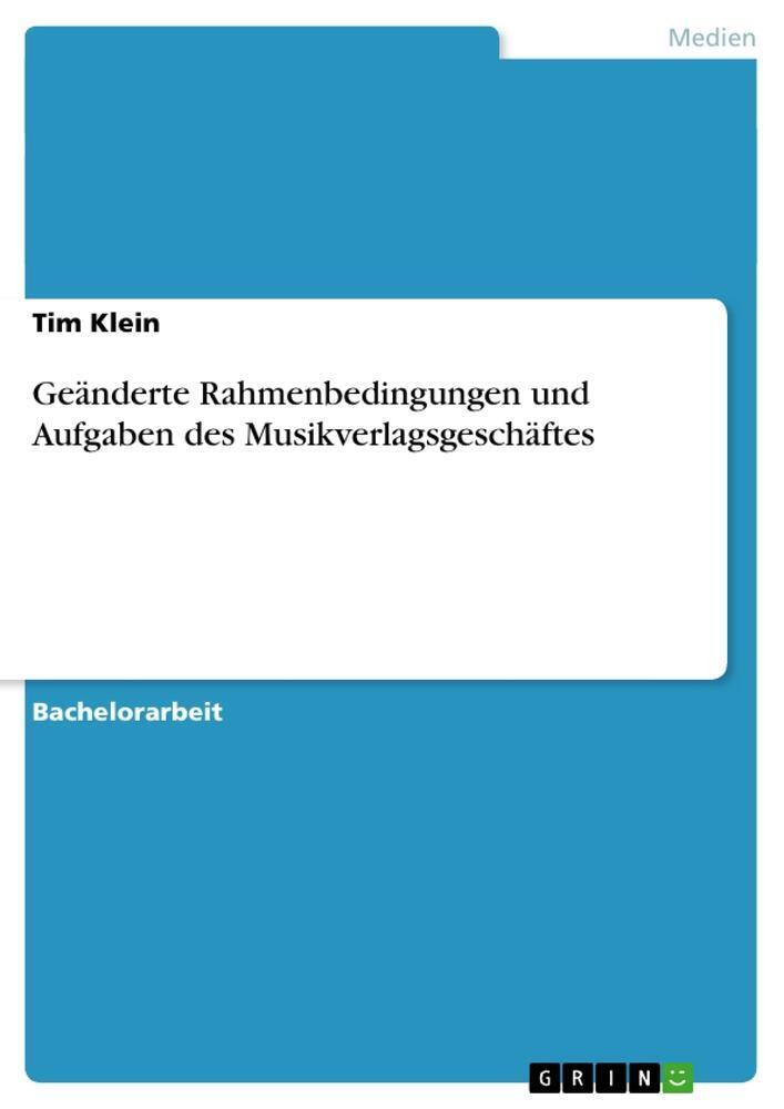 Thumbnail - Tim Klein | Geänderte Rahmenbedingungen Und Aufgaben Des