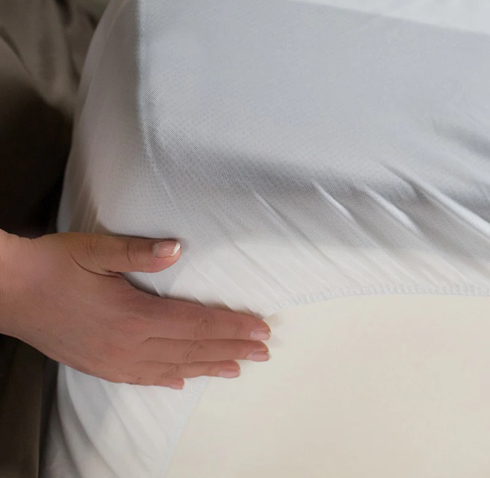 Protect A Bed Cotton Mattress Protector, Long Small Single 75x200x35cm