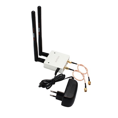 Sunhans Dual Antenna 1000mW 2.4 GHz 2T2R 802.11b/g/n 300Mbps WiFi Signal Booster - Picture 6 of 7
