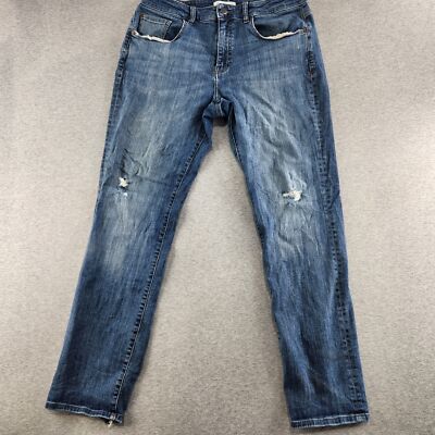 Warp + Weft Jeans Men's Sz 34x32 Med Wash Normcore Nice Quality