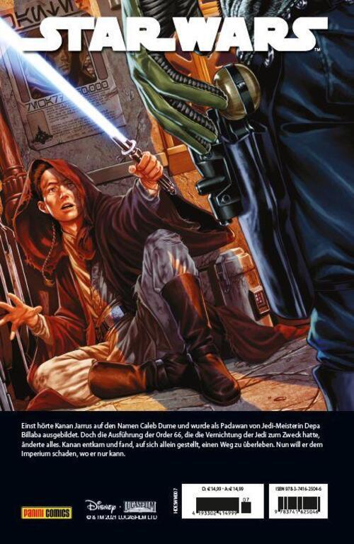 Thumbnail - Star Wars Marvel Comics-kollektion | Bd. 7: Kanan: Der Letzte Padawan