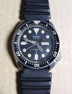 SEIKO Quartz Diver's 7548-7000 Day/Date Black / OH, Serviced SEIKO Quartz Diver's 7548-7000 Day/Date Black / OH, Serviced