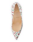 100%AUTH NEW WOMEN LOUBOUTIN PIGALLE FOLLIES 100 CAVIAR CERISE PUMP/HEEL US 10.5 — photo 3