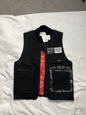 EPTM ''The Perfect Example'' Multi Bandana Vest Mens Medium NWT