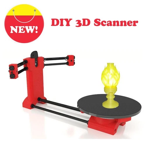 Mini 3D Scanner Diy Kit Open Source Object Scanning Cnc Milling Machine Tool Kit - 第 2/6 張圖片