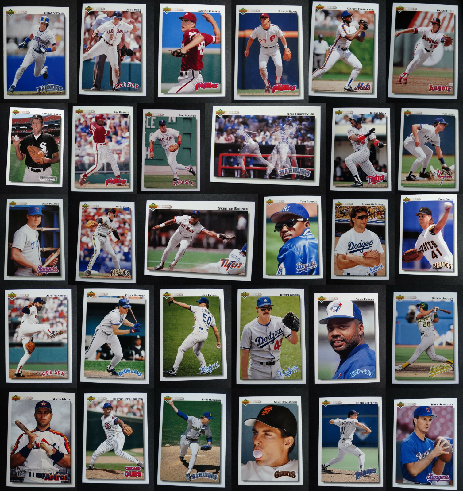 1992 Upper Deck Baseball Cards Complete Your Set You U Pick From List 401-600