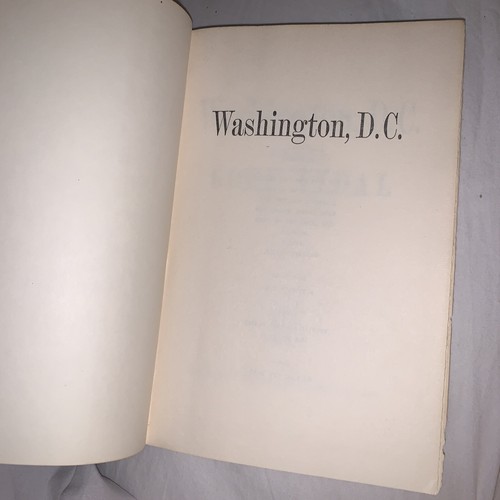 VINTAGE 1967 Hardcover 1st Edition "WASHINGTON, D.C." A NOVEL GORE VIDAL Rare - Picture 7 of 12