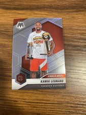 KAWHI LEONARD 2021 Panini Mosaic Finals MVP Base Card #299 LA Clippers