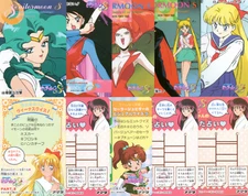 Sailor Moon Pull Pack Part 8 Cards YOU PICK Amada Vintage Japan US Seller