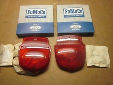 1953-67 Ford Pickup Side Step Tail Light Lenses Nos 1953-67 Ford Pickup Side Step Tail Light Lenses Nos