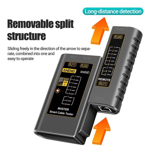 Connection Detection Networking Analyzer UTP Wire Test Tool Network Repair - 第 1/13 張圖片