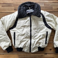 Vintage Gerry Down Puffer Ski Coat Jacket Womens Medium White Made Usa 80s 90s