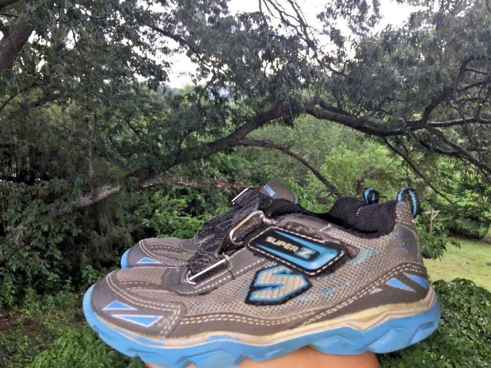 Skechers Super Z Flex Nitrogen Boys Girls Athletic Sneakers Shoes