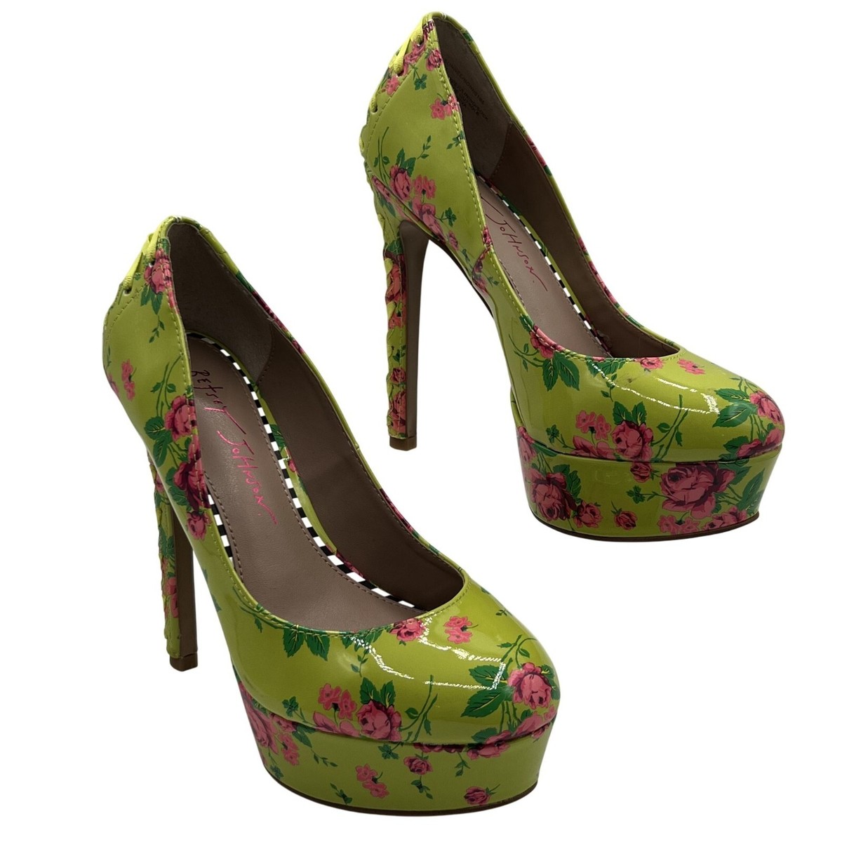 Betsey Johnson NY 花柄キャミ グリーン/USA製 Amazon.com | Betsey Johnson Women's SB-Mina, Bright Floral