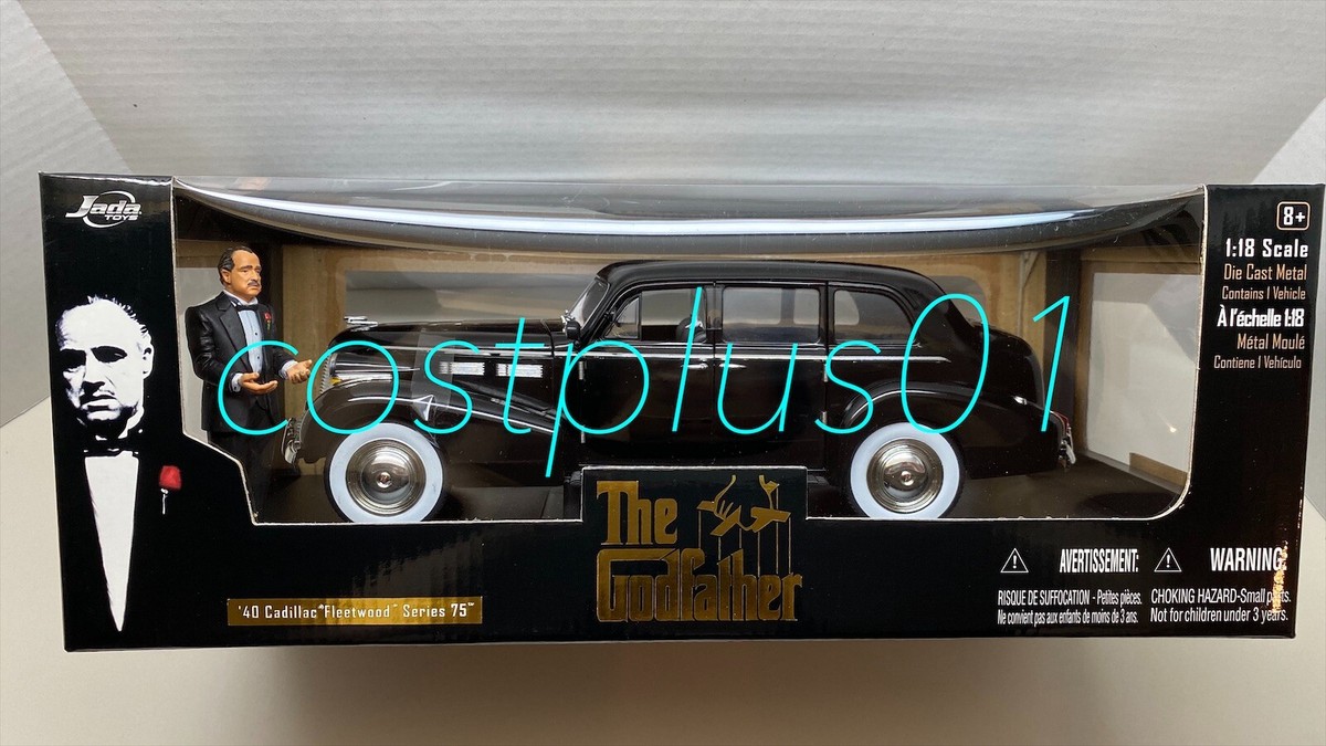 jada toys ゴットファーザー　1/18 キャデラック JADA THE GODFATHER 1940 CADILLAC FLEETWOOD SERIES 75 1:18 WITH