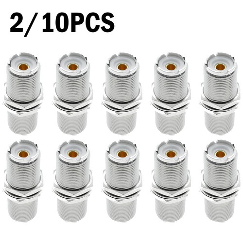 UHF żeński na UHF SO239 Gniazdo nakrętki jack Gród Mocowanie RF Adapter Złącze USS - Zdjęcie 3 z 16