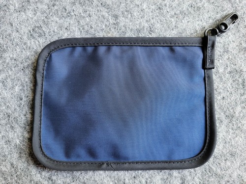 TOM BIHN (USA) Retired Blue Parapack 420d HT Nylon Small Clear Organizer Pouch - Imagen 2 de 13