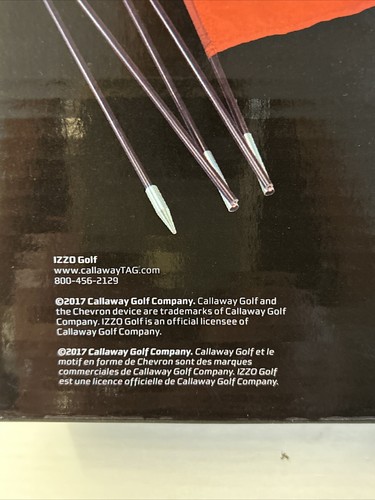 Callaway Golf Backyard Practice Driving Range 2 Flags & Poles + 3 Balls NEW - 第 9/10 張圖片