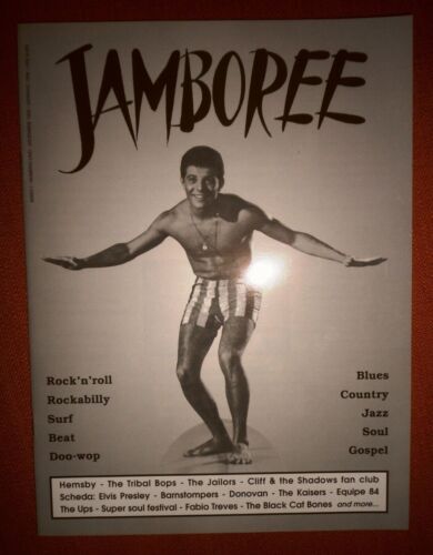 JAMBOREE Numero 1 Dic. 1995 Rock & Roll Beat Surf Rockabilly Garage 50's 60's - Zdjęcie 1 z 1