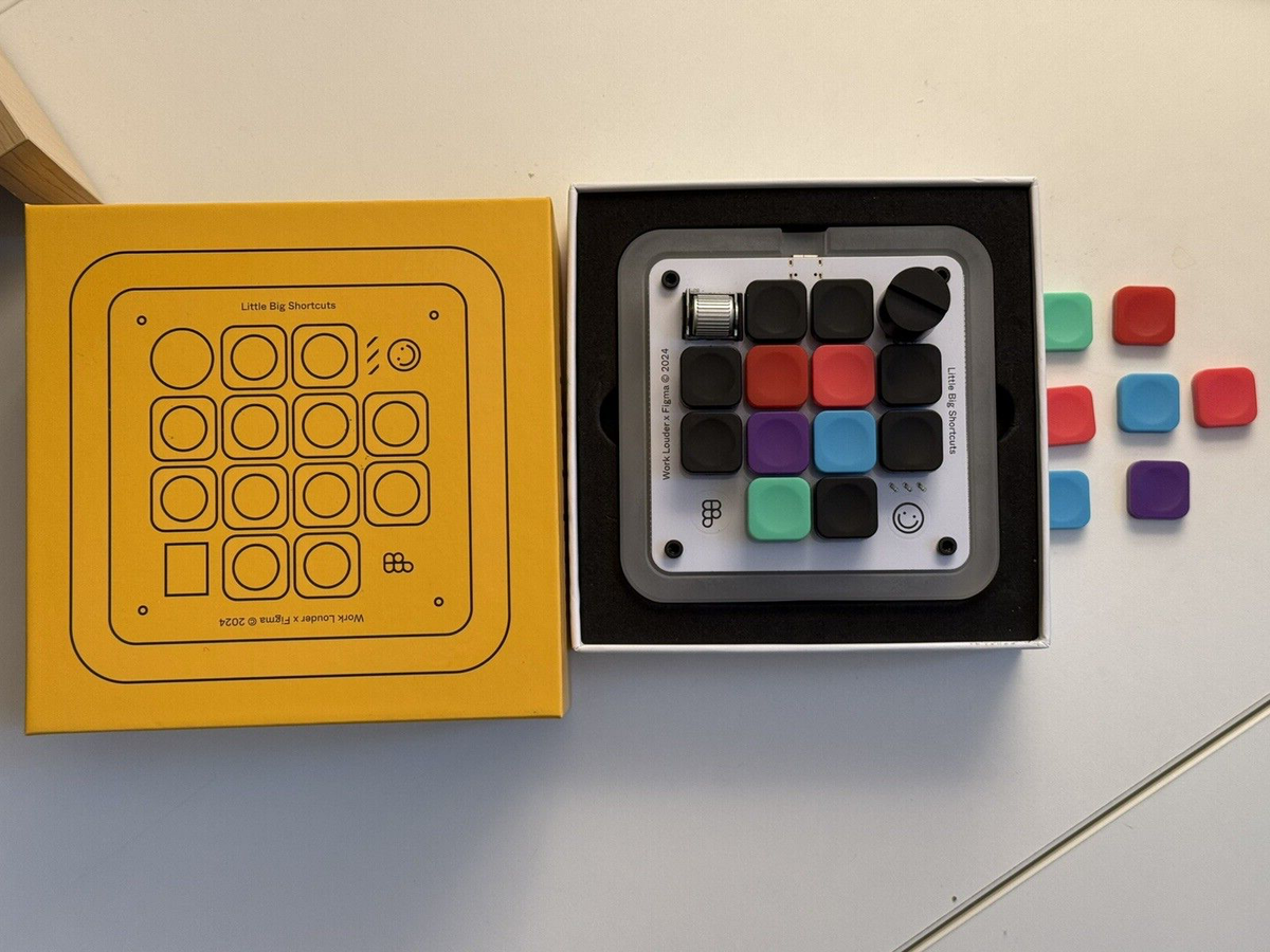 Work louder X Figma Creator Micro - Macro Pad - Used Once | eBay Work louder X Figma Creator Micro - Macro Pad - Used Once | eBay