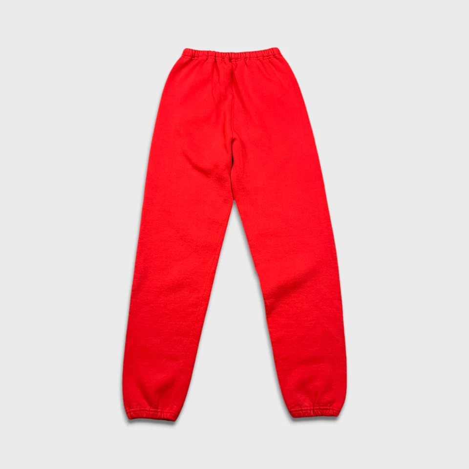 Pantalones deportivos Russell vintage de los 90 para hombre pequeños rojos hechos en EE. UU. polar jogger Foto 4 de 4