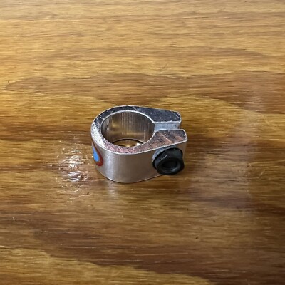 ACS SEAT POST CLAMP SILVER FITS OLD SCHOOL SUNTOUR REDLINE