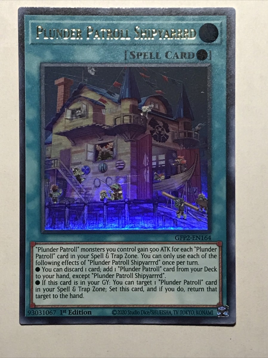 Yugioh Plunder Patroll Shipyarrrd 1st Edition GFP2-EN164 Ultra Rare NM |  eBay