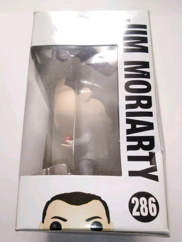 Funko Pop Television Sherlock Jim Moriarty #286 Vinyl Figure Box Wear BRAND NEW - Picture 6 of 9