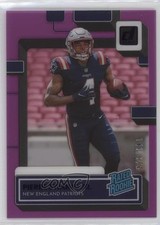 2022 Panini Clearly Donruss Rated Rookie Purple /175 Pierre Strong Jr #91 11xg