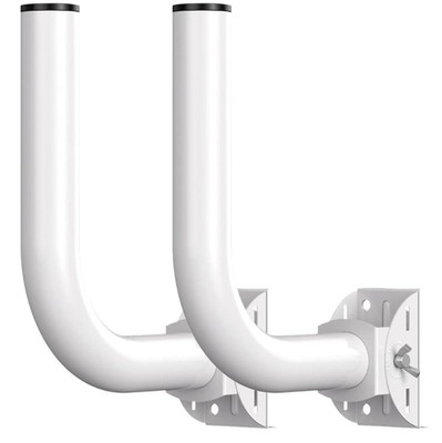 Soporte universal para puente inalámbrico, montaje en pared y poste (2 piezas)