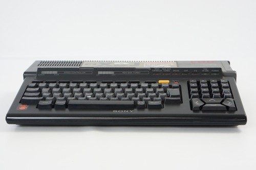 MSX2+ SONY HB-F1XDJ Personal Computer Mantenuto -Cinturino Gomma Nuovo-Testato 30 - Foto 5 di 11