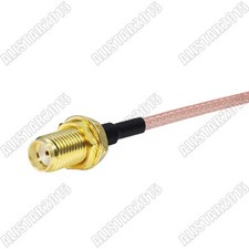 10pcs SMA Female Jack Bulkhead to Exposed End RG316 Antenna Extension Cable 15cm