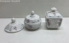 Vintage Lot of Westmoreland Glass "Paneled Grape" White Milk Glass Dishes