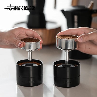 MHW-3BOMBER Moka Pot Coffee Distributor Leveler Adaptive Height Barista Tool