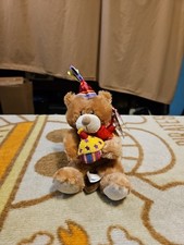 First and Main Birthday Bear Approx 8" Lil Bear E Special Day Plush With Tag