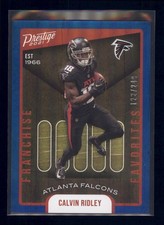 2021 Prestige Calvin Ridley #FF-8 Franchise Favorites Xtra Points Blue /249