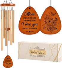 Gifts for Mom Wind Chimes, Moms Birthday Gifts, Happy Birthday Mom, Unique
