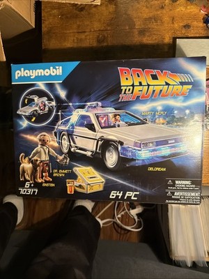 Playmobil Back to The Future Delorean 70317 New MIB SEALED Marty